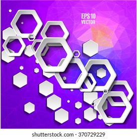 Abstract geometric vector background - eps10