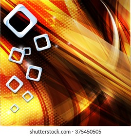 Resumen del fondo del vector geométrico - eps10