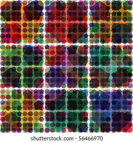 Abstract geometric vector background (eps10, same size polygons are grouped on the same layer for easy editing)