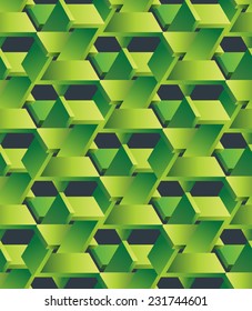Abstract geometric vector background. Futuristic style card. Elegant background for business presentations. 