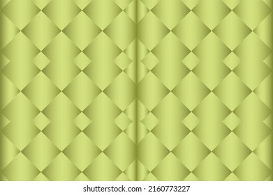 Resumen de fondo vectorial geométrico con color de gradiente verde