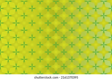 abstract geometric vector background with green and yellow gradient color