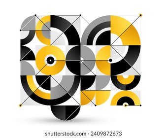 Abstract geometric vector background isolated, tech style engine looks like composition, innovate technology data information concept.