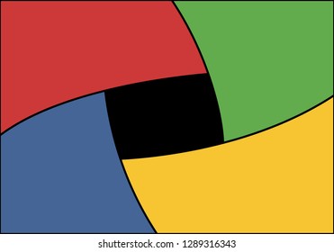 Abstract geometric vector background. Minimalistic design for banner or flyer.