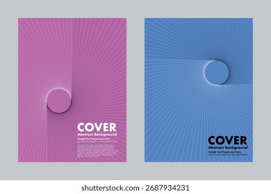 Abstract geometric vector background, a modern dynamic design featuring a radial lines pattern. For covers, posters, digital artwork, fully scalable for various creative project.