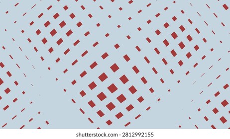 An abstract geometric vector background with a modern halftone style. The design features a grid of red rectangular dashes and squares on a solid light blue canvas, creating a unique optical wave effect. Perfect for retro packaging, minimalist posters, creative digital banners, and stylish web backdrops.
#AbstractPattern #HalftoneBackground #VectorDesign #GeometricGrid #MinimalistWallpaper #RetroStyle #LightBlueAndRed #ModernVector #GraphicElement #StockVector #CreativeBackdrop