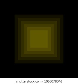 Abstract geometric vector background with monochrome green gradient.