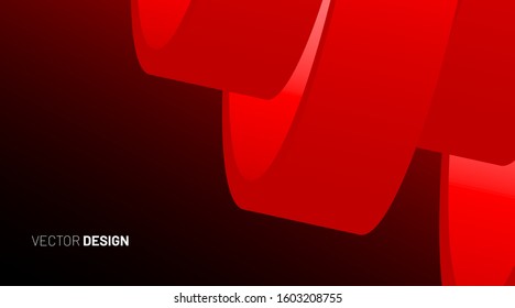 abstract geometric vector background. Overlapping and glossy 3D shapes. Vector Illustration For Wallpaper, Banner, Background, Card, landing page , etc