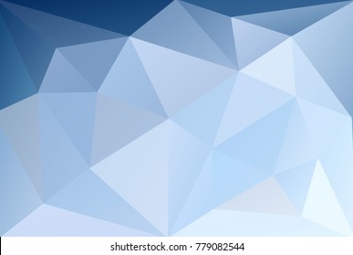 Abstract geometric vector background, polygonal shapes of different colors.