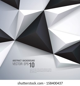 Abstract geometric vector background. Template for the poster, card, flyer ,banner, magazine cover or book cover.