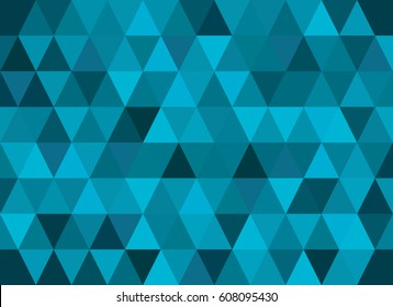 abstract geometric vector background, triangle pattern