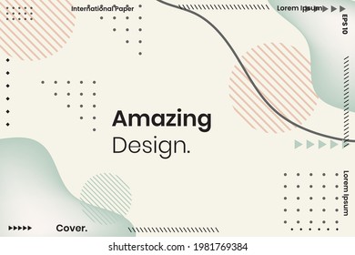 Abstract Geometric Vector Background. Geometric background with white colors. vector abstract gradient illustrations, backgrounds for the cover of magazines, Banner, Poster.