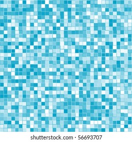 Abstract geometric vector blue squares background