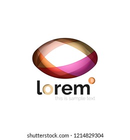 Abstract geometric vector business icon