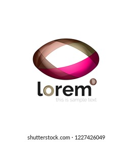 Abstract geometric vector business icon