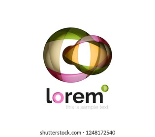 Ícone de negócios de vetor geométrico abstrato