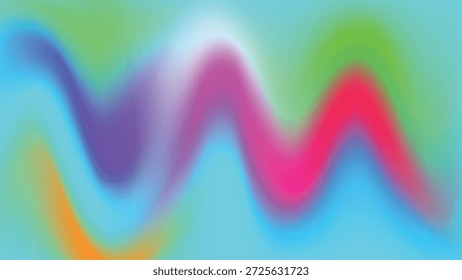“Diseño de Vector geométrico Abstractas mínimo — Fondo moderno con Formas de degradado y Colores suaves”