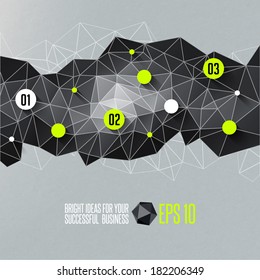 Abstract geometric vector illustration 