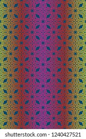 Abstract geometric vector paper for scrapbook. Seamless.