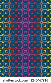 Abstract geometric vector paper for scrapbook. Seamless.
