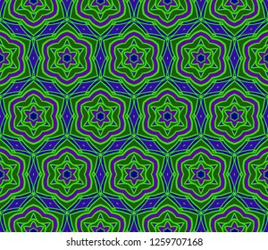 Abstract geometric vector paper for scrapbook. Seamless. Gradient color.
