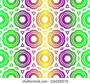 Abstract geometric vector paper for scrapbook. Seamless. Gradient color.