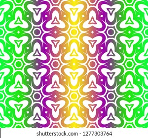 Abstract geometric vector paper for scrapbook. Seamless. Gradient color.