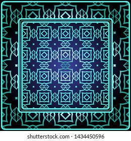 Abstract Geometric Vector Paper For Scrapbook. Wrapping paper.