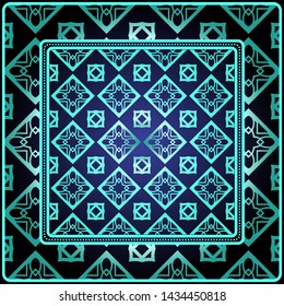 Abstract Geometric Vector Paper For Scrapbook. Wrapping paper.