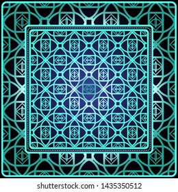 Abstract Geometric Vector Paper For Scrapbook. Wrapping paper.
