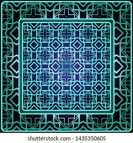 Abstract Geometric Vector Paper For Scrapbook. Wrapping paper.