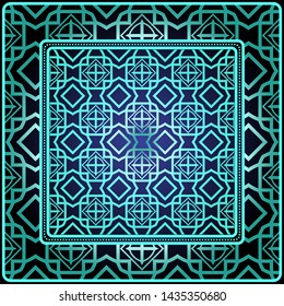Abstract Geometric Vector Paper For Scrapbook. Wrapping paper.
