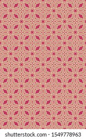 Abstract Geometric Vector Paper For Scrapbook Wrapping paper. Seamless. 
