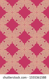Abstract Geometric Vector Paper For Scrapbook Wrapping paper. Seamless. 