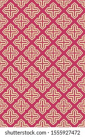 Abstract Geometric Vector Paper For Scrapbook Wrapping paper. Seamless. 