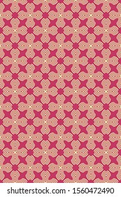 Abstract Geometric Vector Paper For Scrapbook Wrapping paper. Seamless. 