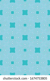 Abstract Geometric Vector Paper For Scrapbook Wrapping paper. Seamless. 