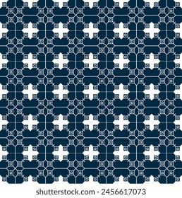 Abstract geometric vector pattern design