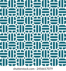 Abstract geometric vector pattern design
