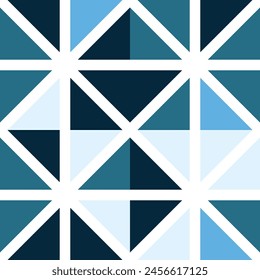 Abstract geometric vector pattern design