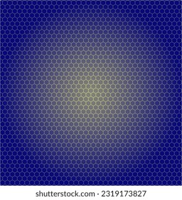 Abstract geometric vector pattern in the form of rhombuses on a blue background