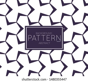 Abstract geometric vector pattern. Monochrome creative stylish texture. Abstract minimal backdrop for wallpaper, web design, textile, décor, cover template. Dark blue on white.