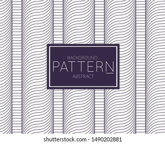 Abstract geometric vector pattern. Monochrome creative stylish texture. Abstract minimal backdrop for wallpaper, web design, textile, décor, cover template. Dark blue on white.