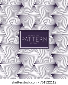 Abstract geometric vector pattern. Monochrome creative stylish texture. Abstract minimal backdrop for wallpaper, web design, textile, dÃ©cor, cover template. Dark blue on white.