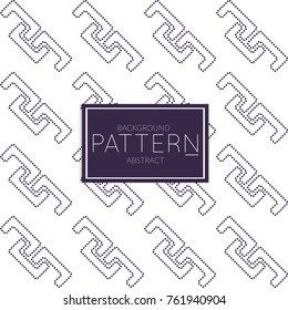 Abstract geometric vector pattern. Monochrome creative stylish texture. Abstract minimal backdrop for wallpaper, web design, textile, cover template. Dark blue on white.