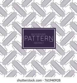 Abstract geometric vector pattern. Monochrome creative stylish texture. Abstract minimal backdrop for wallpaper, web design, textile, cover template. Dark blue on white.