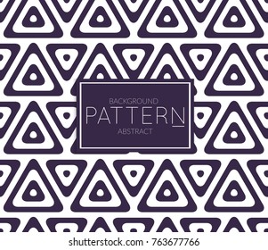 Abstract geometric vector pattern. Monochrome creative stylish texture. Abstract minimal backdrop for wallpaper, web design, textile, dÃ©cor, cover template. Dark blue on white.