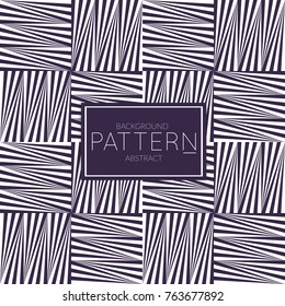 Abstract geometric vector pattern. Monochrome creative stylish texture. Abstract minimal backdrop for wallpaper, web design, textile, dÃ©cor, cover template. Dark blue on white.