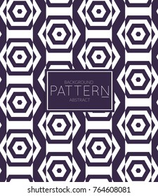 Abstract geometric vector pattern. Monochrome creative stylish texture. Abstract minimal backdrop for wallpaper, web design, textile, decor, cover template. Dark blue on white.