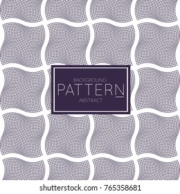 Abstract geometric vector pattern. Monochrome creative stylish texture. Abstract minimal backdrop for wallpaper, web design, textile, decor, cover template. Dark blue on white.